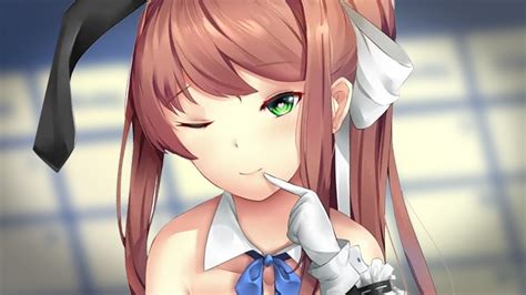 So, i played ddlc and i was VERY VERY sad, so i played this mod to help me. . Ddlc monika mods